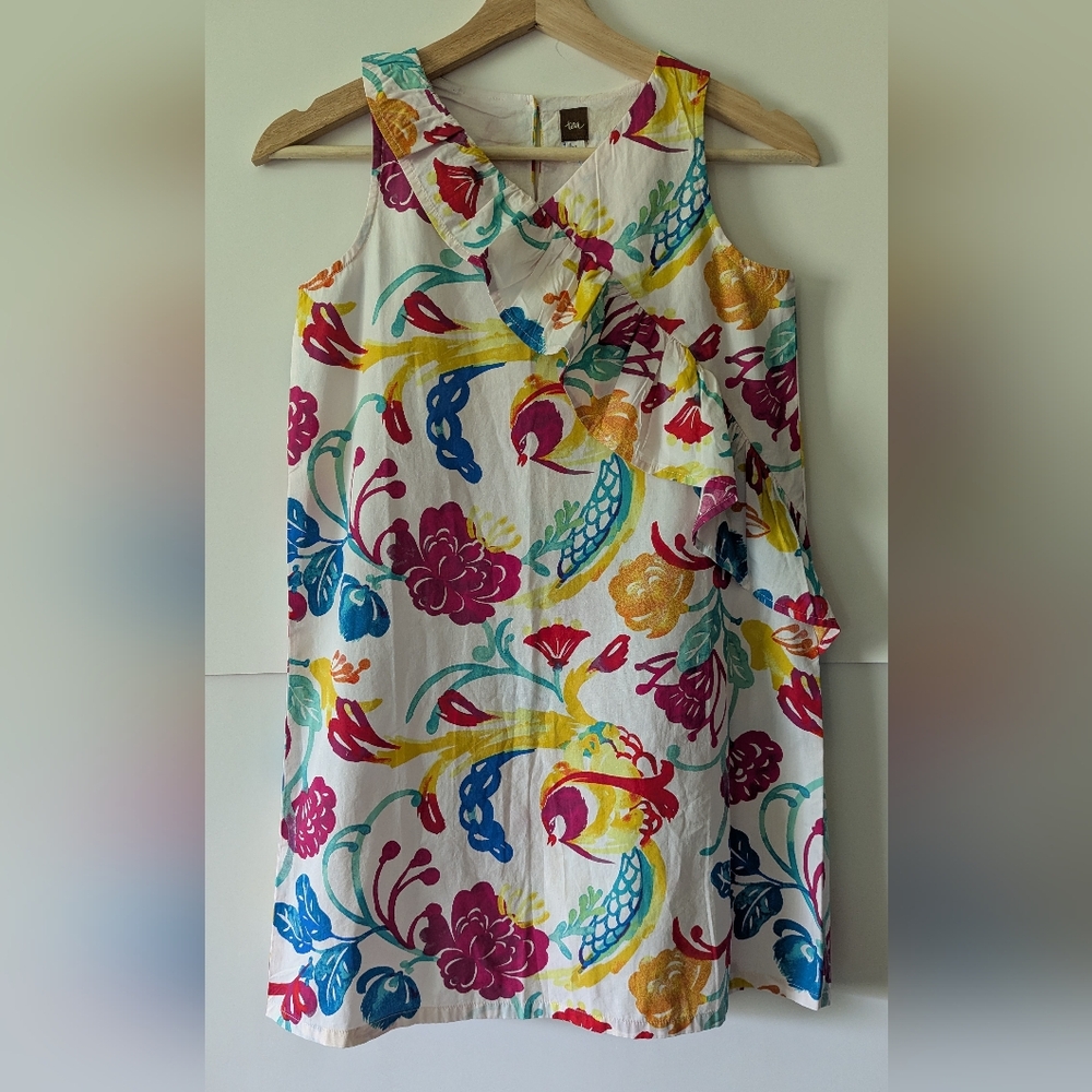 Tea Collection NWOT Girls 10 Floral Dress Pillowcase Style